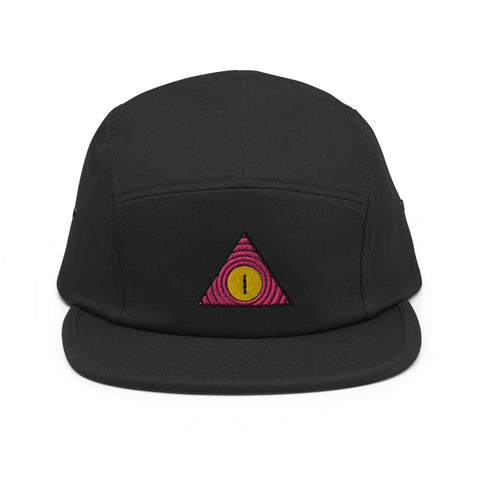 Five Panel Cap Treyeangle Pink