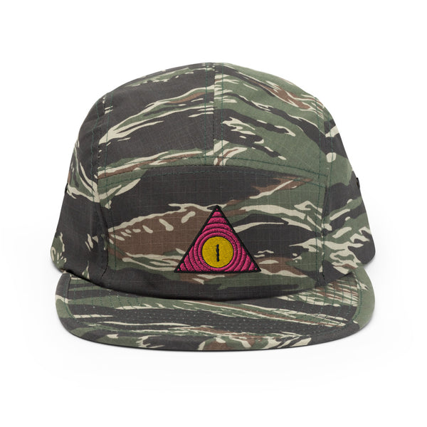 Five Panel Cap Treyeangle Pink