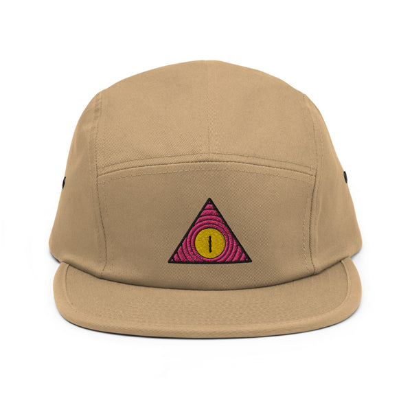 Five Panel Cap Treyeangle Pink