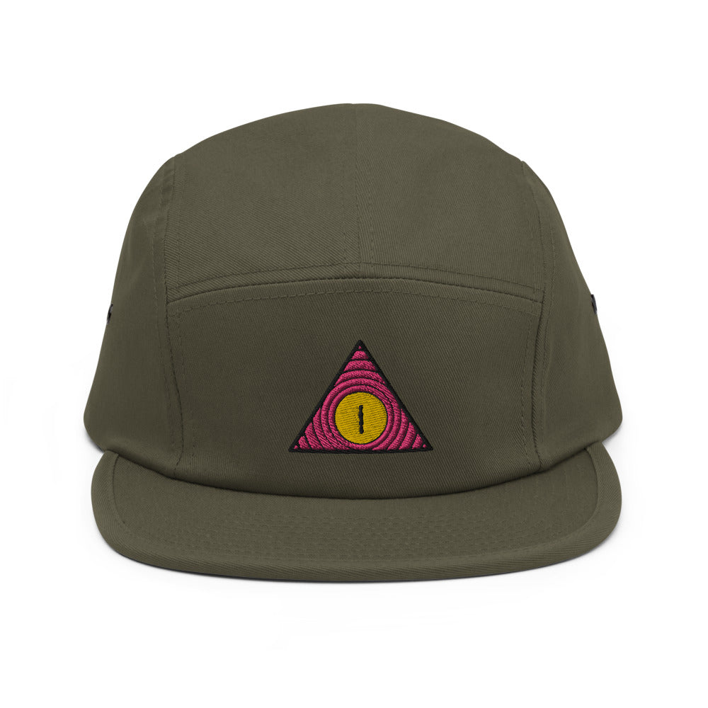 Five Panel Cap Treyeangle Pink