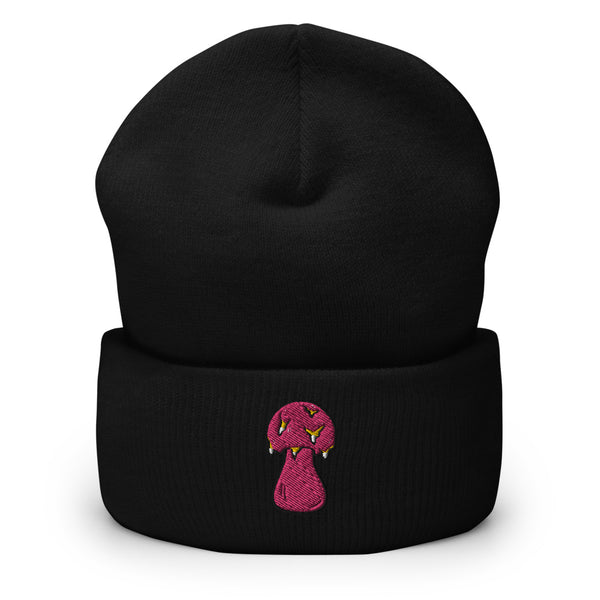 Cuffed Beanie Shroom Pink