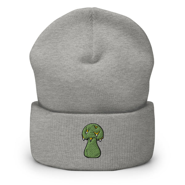 Cuffed Beanie Shroom Green