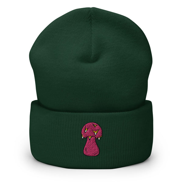 Cuffed Beanie Shroom Pink