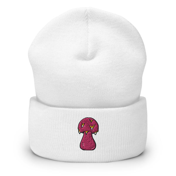 Cuffed Beanie Shroom Pink