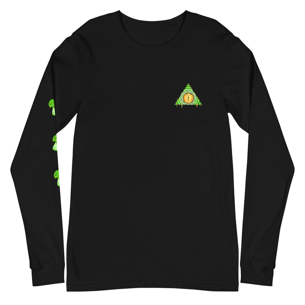 Shroom Treyeangle Long Sleeve Green