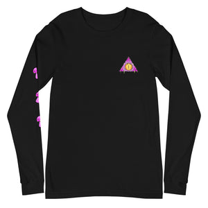 Shroom Treyeangle Long Sleeve Pink