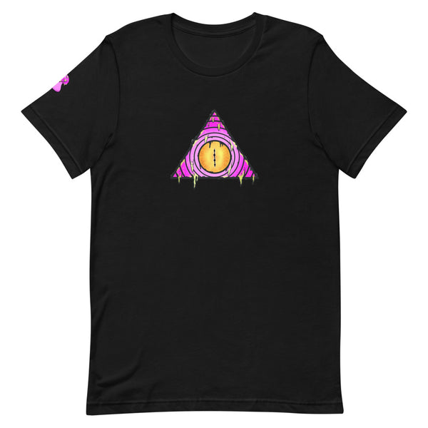 Shroom Treyeangle Tee Pink (front)